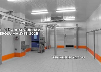 10 Metrekare Soğuk Hava Deposu Maliyeti 2025