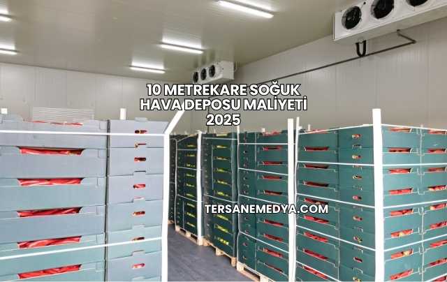 10 Metrekare Soğuk Hava Deposu Maliyeti 2025