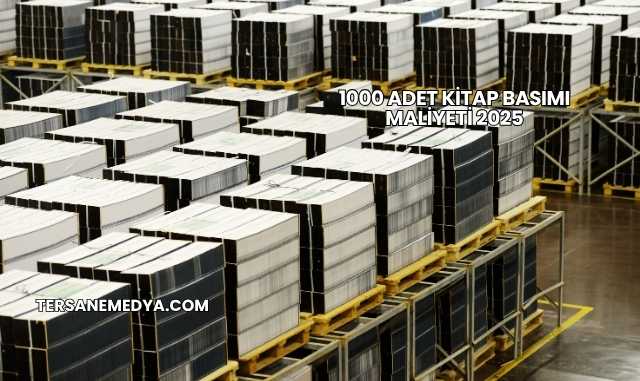 1000 Adet Kitap Basımı Maliyeti 2025