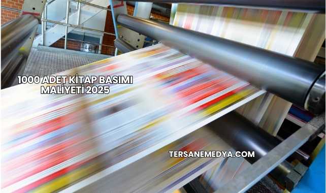 1000 Adet Kitap Basımı Maliyeti 2025