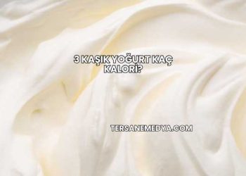3 Kaşık Yoğurt Kaç Kalori?