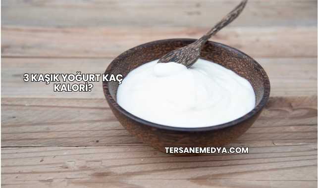 3 Kaşık Yoğurt Kaç Kalori?