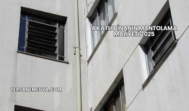4 Katlı Binanın Mantolama Maliyeti 2025