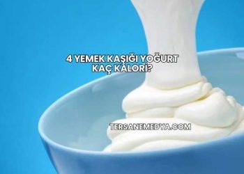 4 Yemek Kaşığı Yoğurt Kaç Kalori?