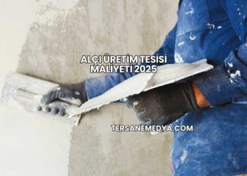 Alçı Üretim Tesisi Maliyeti 2025