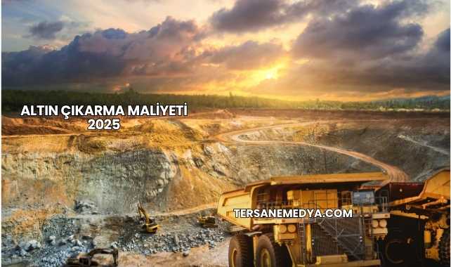 Altın Çıkarma Maliyeti 2025