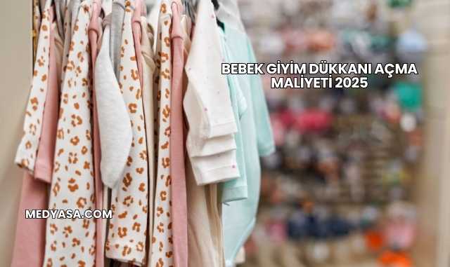 Bebek Giyim Dükkanı Açma Maliyeti 2025