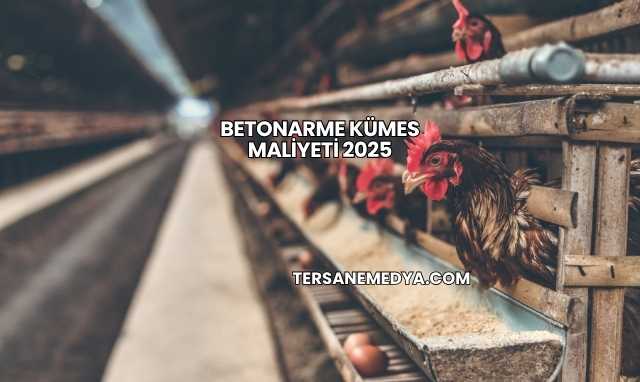 Betonarme Kümes Maliyeti 2025
