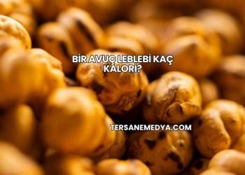 Bir Avuç Leblebi Kaç Kalori?