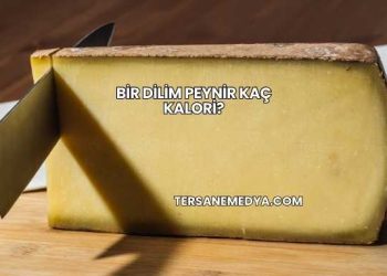 Bir Dilim Peynir Kaç Kalori?