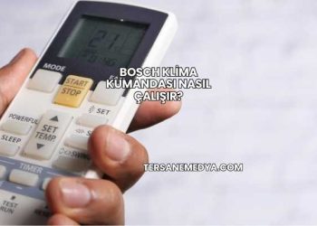 Bosch Klima Kumandası Nasıl Çalışır?