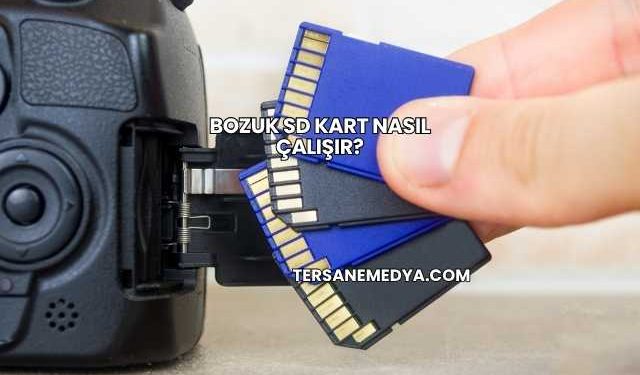 Bozuk SD Kart Nasıl Çalışır?