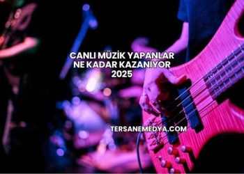 Canlı Müzik Yapanlar Ne Kadar Kazanıyor 2025
