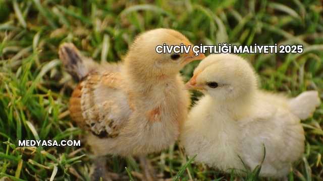 Civciv Çiftliği Maliyeti 2025