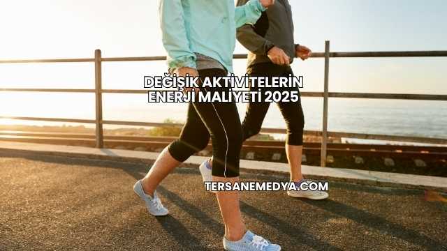 Değişik Aktivitelerin Enerji Maliyeti 2025