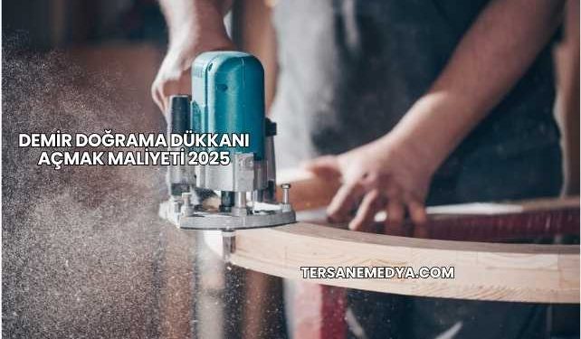 Demir Doğrama Dükkanı Açmak Maliyeti 2025