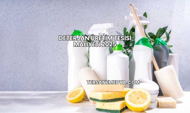 Deterjan Üretim Tesisi Maliyeti 2025
