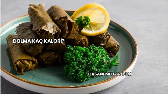 Dolma Kaç Kalori?