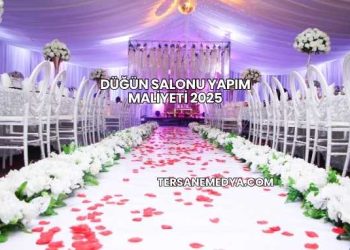 Düğün Salonu Yapım Maliyeti 2025