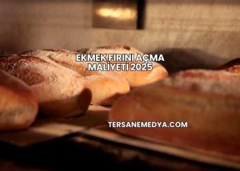 Ekmek Fırını Açma Maliyeti 2025