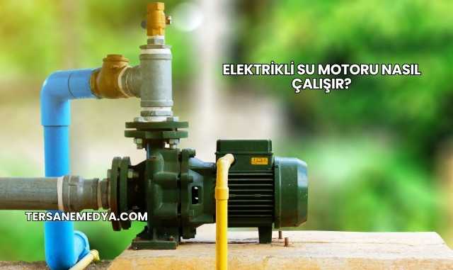 Elektrikli Su Motoru Nasıl Çalışır?