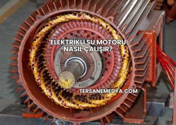 Elektrikli Su Motoru Nasıl Çalışır?