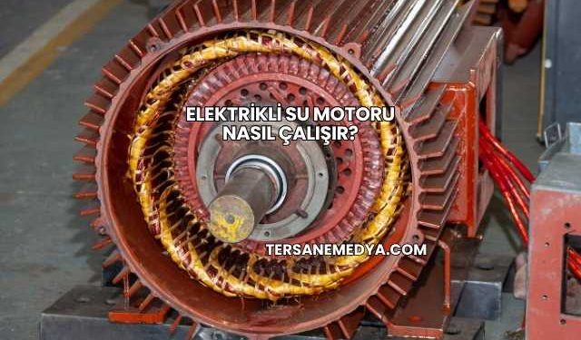 Elektrikli Su Motoru Nasıl Çalışır?