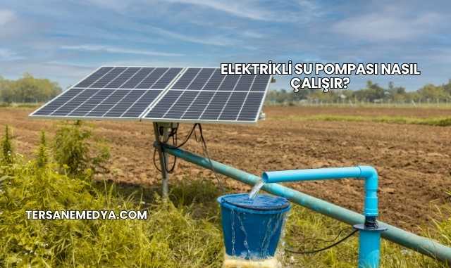 Elektrikli Su Pompası Nasıl Çalışır?
