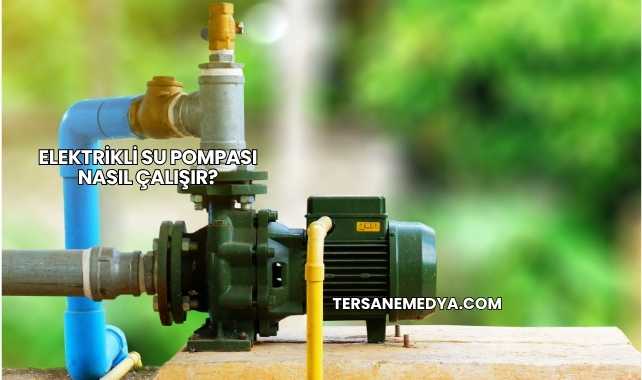Elektrikli Su Pompası Nasıl Çalışır?