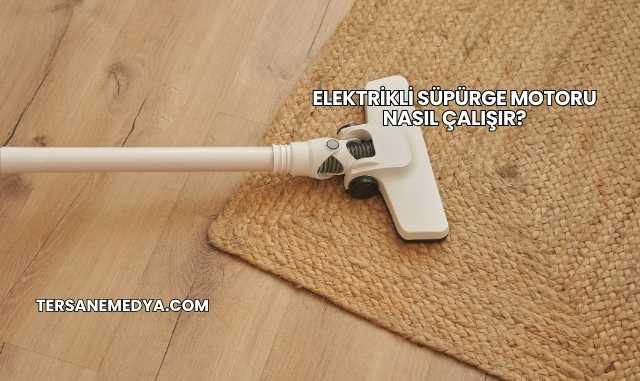 Elektrikli Süpürge Motoru Nasıl Çalışır?