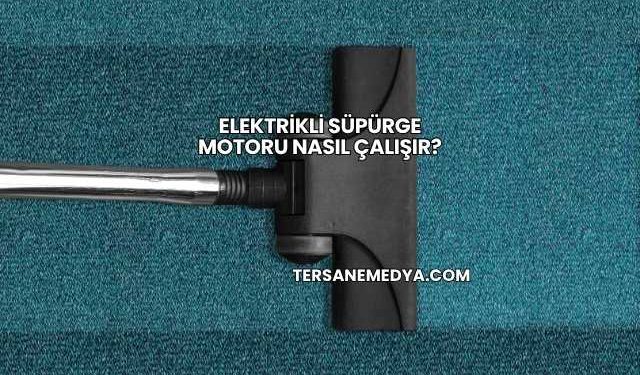 Elektrikli Süpürge Motoru Nasıl Çalışır?