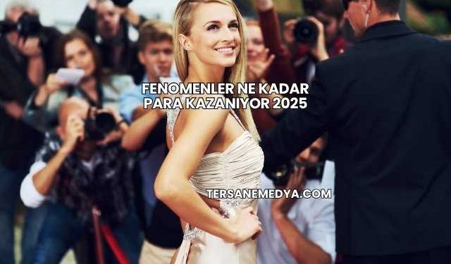 Fenomenler Ne Kadar Para Kazanıyor 2025