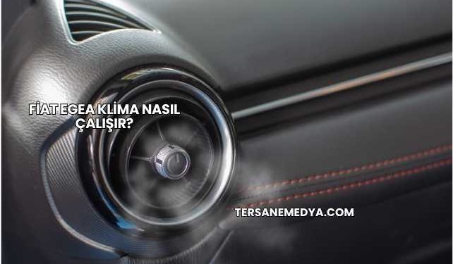 Fiat Egea Klima Nasıl Çalışır?