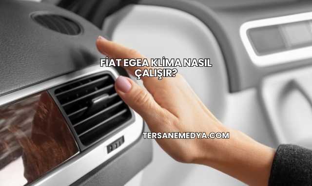 Fiat Egea Klima Nasıl Çalışır?