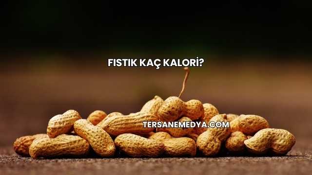 Fıstık Kaç Kalori?