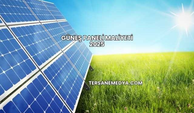 Güneş Paneli Maliyeti 2025