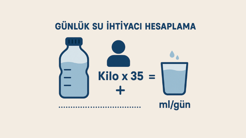 Günlük Su İhtiyacı Hesaplama