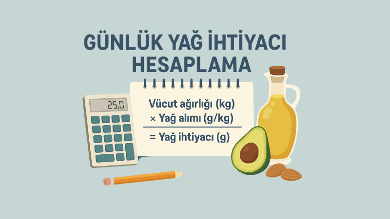 Günlük Yağ İhtiyacı Hesaplama