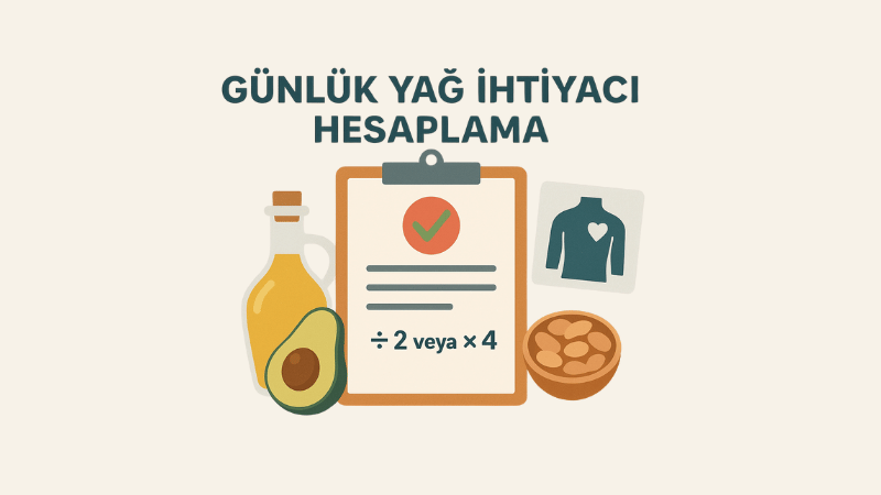 Günlük Yağ İhtiyacı Hesaplama