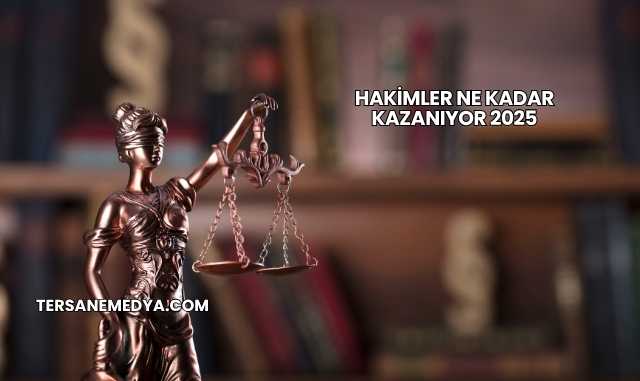 Hakimler Ne Kadar Kazanıyor 2025