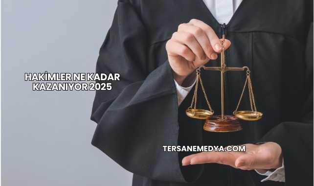 Hakimler Ne Kadar Kazanıyor 2025