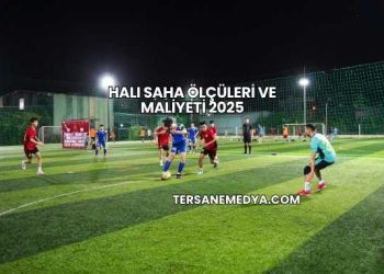 Halı Saha Ölçüleri ve Maliyeti 2025