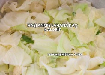 Haşlanmış Lahana Kaç Kalori?