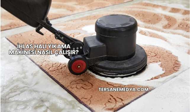 İhlas Halı Yıkama Makinesi Nasıl Çalışır?