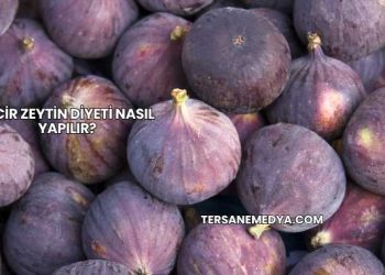 İncir Zeytin Diyeti Nasıl Yapılır?