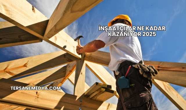 İnşaatçılar Ne Kadar Kazanıyor 2025