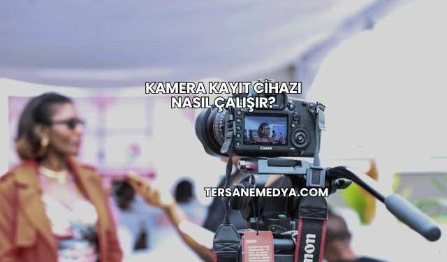Kamera Kayıt Cihazı Nasıl Çalışır?