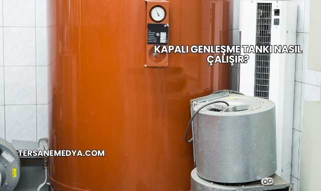 Kapalı Genleşme Tankı Nasıl Çalışır?