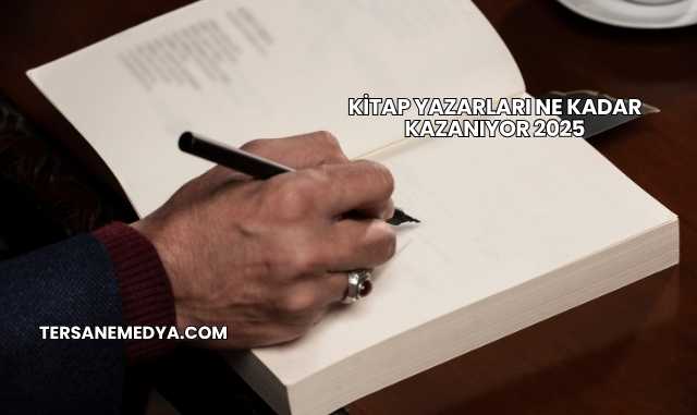 Kitap Yazarları Ne Kadar Kazanıyor 2025