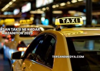 Korsan Taksi Ne Kadar Kazanıyor 2025